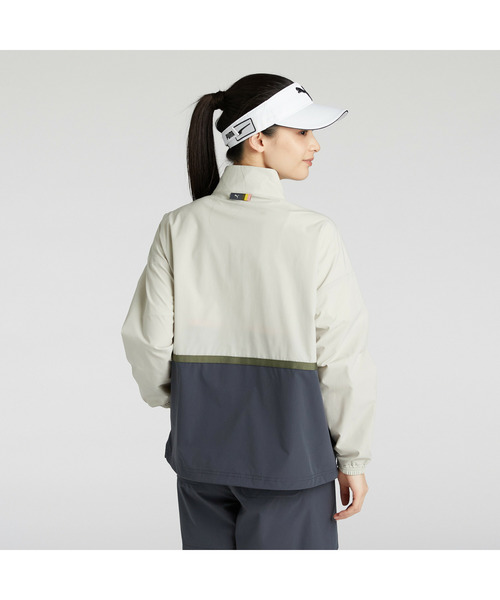 高級素材使用ブランド ウィメンズ プーマ PUMA ゴルフ リラックス カラー パネル FOG メンズウェア
