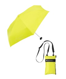 because（ビコーズ）の「U-DAY（ユーデイ）Multi Sacoche 完全遮光 晴雨兼用折りたたみ傘（UVカット・遮熱・サコッシュ付）（折りたたみ傘）」