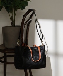 laporte di zucchero 3WAY革付属バッグインバッグ付きハンドバッグ
