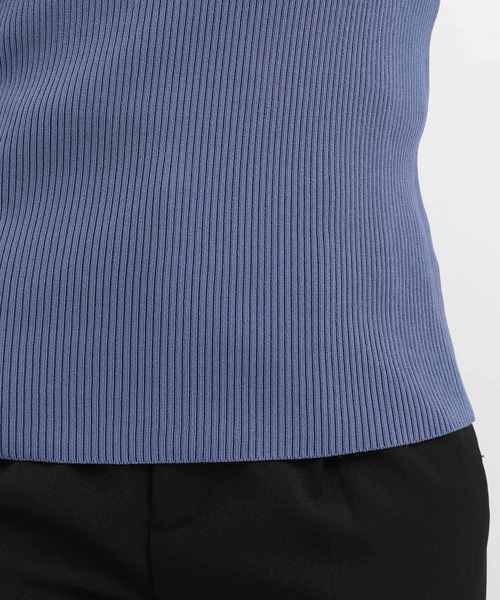 Andemiu（アンデミュウ）の「スクエアオフショルニット325794（ニット/セーター・レディース・オフホワイト/ブルー/ブラック/コーラル・FREE）」の10枚目の写真