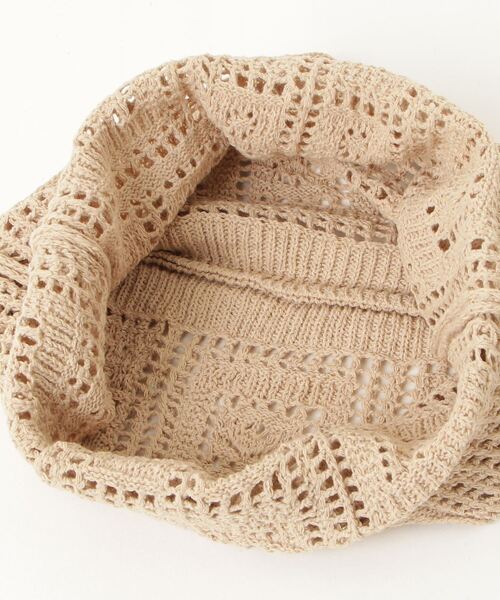 Anthe(アンテ)の「【Anthe】 / クロシェ編みマルシェBAG / ant-000024(トートバッグ・レディース・アイボリー/ベージュ・ONESIZE)」の4枚目の写真