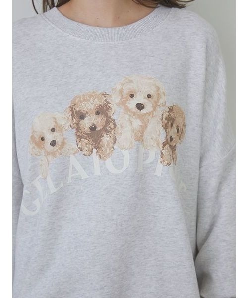 gelato pique（ジェラートピケ）の「【ラッピング済み】トイプードル裏