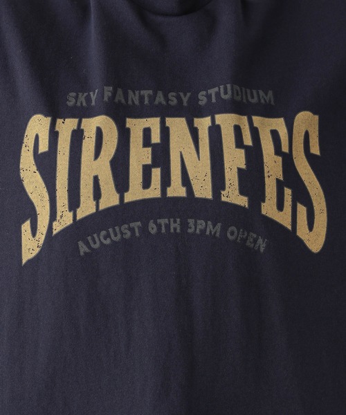 RAGEBLUE（レイジブルー）の「カレッジロゴプリント/ぺプラムTシャツ（Tシャツ/カットソー・レディース・ホワイト/ブルー/ネイビー・FREE）」の12枚目の写真