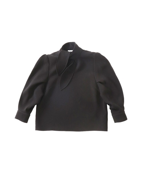 DRESSLAVE(ドレスレイブ)の「lavalliere blouse(ラバリエールブラウス)(シャツ/ブラウス・レディース・ホワイト/ブラック・38)」の2枚目の写真