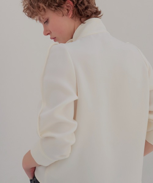DRESSLAVE(ドレスレイブ)の「lavalliere blouse(ラバリエールブラウス)(シャツ/ブラウス・レディース・ホワイト/ブラック・38)」の18枚目の写真