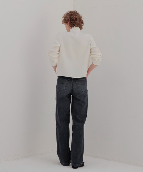 DRESSLAVE(ドレスレイブ)の「lavalliere blouse(ラバリエールブラウス)(シャツ/ブラウス・レディース・ホワイト/ブラック・38)」の9枚目の写真