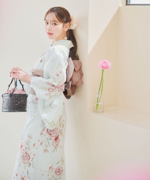 sugar nine 浴衣 YUKATA Collection 浴衣セット 浴衣3点セット（浴衣・帯・下駄）（浴衣）｜sugar nine