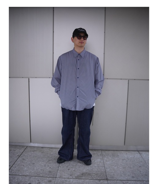 CMF OUTDOOR GARMENT（シーエムエフアウトドアガーメント）の「CMF OUTDOOR GARMENT/シーエムエフ アウトドアガーメント　SHOOTING SHIRTS シューティングシャツ（シャツ/ブラウス・メンズ・ネイビー・M/L）」の8枚目の写真