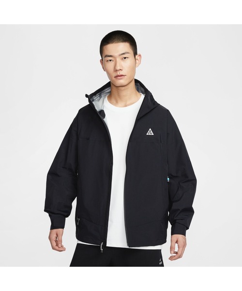 NIKE ACG（ナイキエィシージー）の「NIKE AS M ACG SFADV MORPHO RAIN JKT / ナイキ ACG SFADV MORPHO レイン ジャケット 【SP】（その他アウター・メンズ・ブラック・L/M/S/XXL/XL）」の4枚目の写真