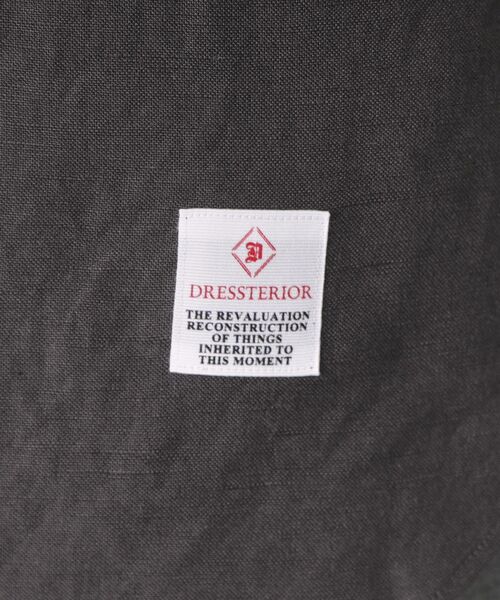 DRESSTERIOR（ドレステリア）の「リネンレーヨン ハーフスリーブシャツ（シャツ/ブラウス・メンズ・ブラック/ベージュ/グリーン系・90/91/92/94）」の19枚目の写真