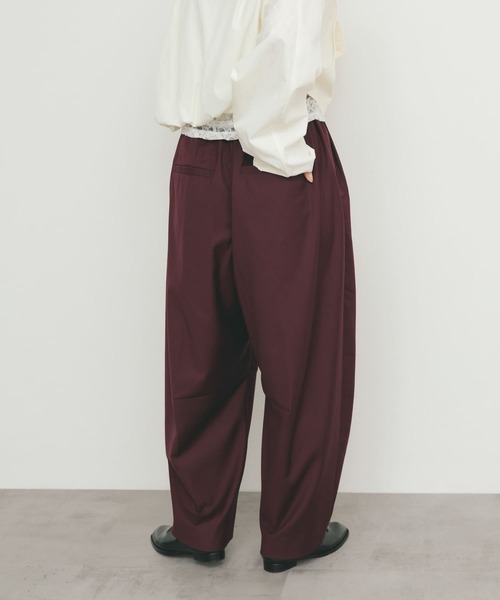 KBF（ケイビーエフ）の「カーブイージースラックス（その他パンツ・レディース・ネイビー/ボルドー/グレー・ONE）」の6枚目の写真