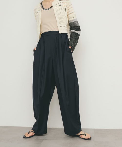 KBF（ケイビーエフ）の「カーブイージースラックス（その他パンツ・レディース・ネイビー/ボルドー/グレー・ONE）」の12枚目の写真