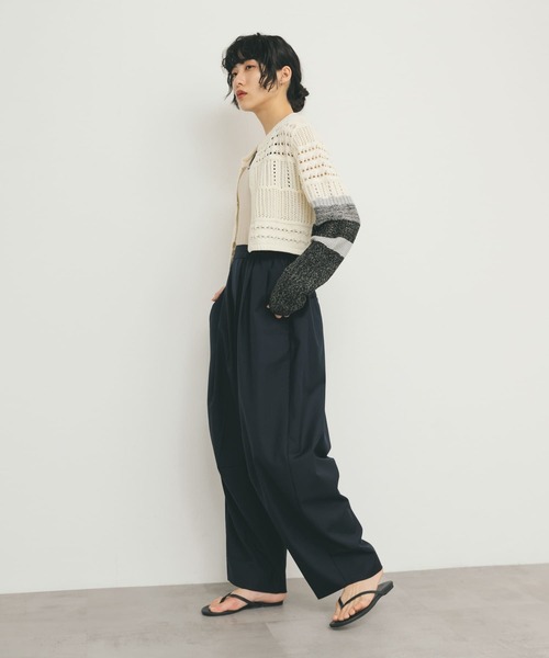 KBF（ケイビーエフ）の「カーブイージースラックス（その他パンツ・レディース・ネイビー/ボルドー/グレー・ONE）」の17枚目の写真