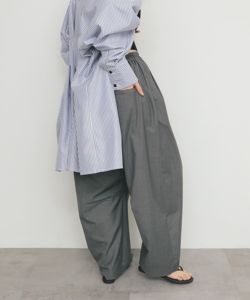 KBF（ケイビーエフ）の「カーブイージースラックス（その他パンツ・レディース・ネイビー/ボルドー/グレー・ONE）」の22枚目の写真