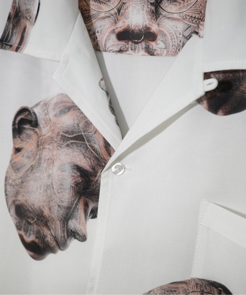 NISHIMOTO IS THE MOUTH(ニシモト イズ ザ マウス)の「HAWAIIAN SHIRT | NISHIMOTO IS THE MOUTH(シャツ/ブラウス・メンズ・ホワイト・S/M/L/XL)」の4枚目の写真