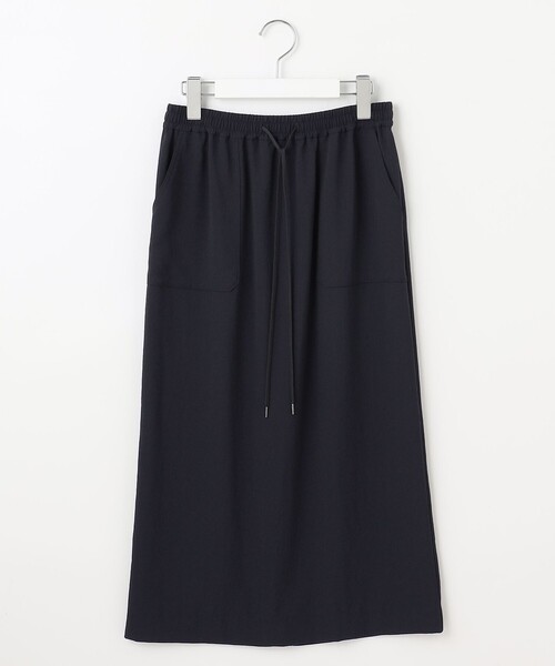 J.PRESS Ladies(J.プレス レディス)の「【WEB限定カラーあり・洗える・接触冷感・吸水速乾】Lightジョーゼット ナロー スカート(スカート・レディース・ネイビー系/ダークブラウン系/ベージュ系・S/XS)」の13枚目の写真