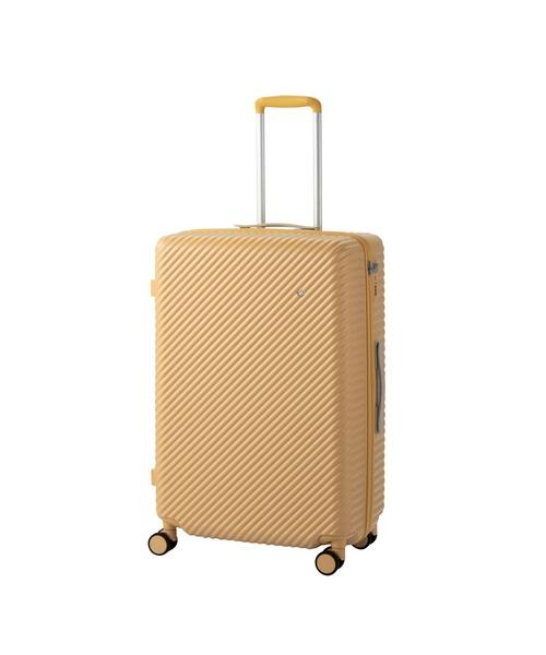 HaNT（ハント）の「スーツケース ココント 75L キャスターストッパー 05515（スーツケース/キャリーバッグ・レディース・ネイビー/イエロー/ピンク/モーブ系・FREE）」の3枚目の写真