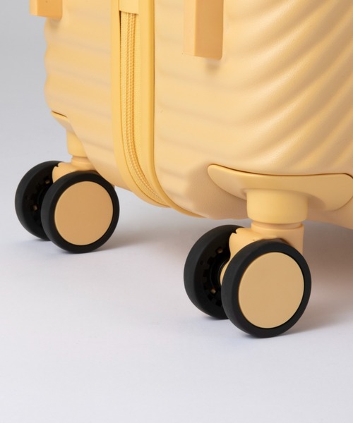 HaNT（ハント）の「スーツケース ココント 75L キャスターストッパー 05515（スーツケース/キャリーバッグ・レディース・ネイビー/イエロー/ピンク/モーブ系・FREE）」の19枚目の写真