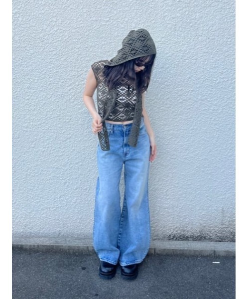 LAGUA GEM（ラグアジェム）の「HOPE LOOSEY BAGGY デニム