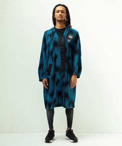 STOF（ストフ）の「DIM MOHAIR CORDIGAN（カーディガン/ボレロ・メンズ・グレー/ブラック・S/M）」の4枚目の写真