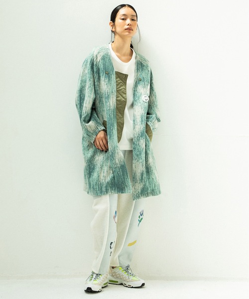 STOF（ストフ）の「DIM MOHAIR CORDIGAN（カーディガン/ボレロ・メンズ・グレー/ブラック・S/M）」の7枚目の写真