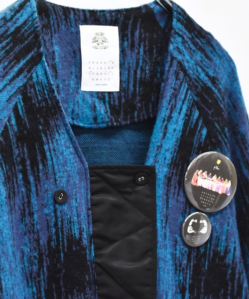 STOF（ストフ）の「DIM MOHAIR CORDIGAN（カーディガン/ボレロ・メンズ・グレー/ブラック・S/M）」の14枚目の写真