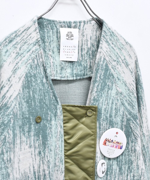 STOF（ストフ）の「DIM MOHAIR CORDIGAN（カーディガン/ボレロ・メンズ・グレー/ブラック・S/M）」の16枚目の写真