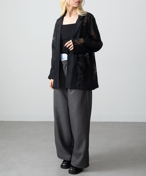 セール】【MAGASIN DE MODE Onjna】レーステーラードジャケット XNN