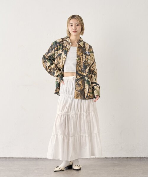 WHO'S WHO gallery（フーズフーギャラリー）の「【UNISEX/ユニセックス】COOPER FACTロゴワッペンシャツ（シャツ/ブラウス・レディース・ブラウン系その他/チャコールグレー/ホワイト/ブラウン・FREE）」の11枚目の写真