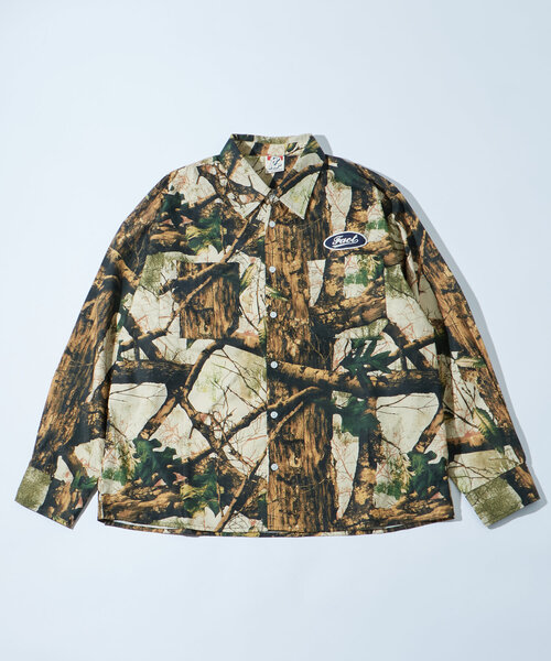 WHO'S WHO gallery（フーズフーギャラリー）の「【UNISEX/ユニセックス】COOPER FACTロゴワッペンシャツ（シャツ/ブラウス・レディース・ブラウン系その他/チャコールグレー/ホワイト/ブラウン・FREE）」の22枚目の写真