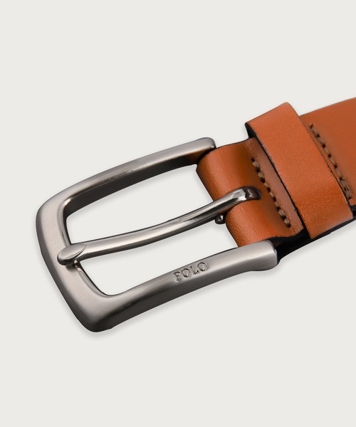 POLO RALPH LAUREN（ポロ ラルフ ローレン）の「オイルレザー 30mm カジュアルベルト（ベルト・メンズ・ライトブラウン/ブラック/ダークブラウン・FREE）」の17枚目の写真