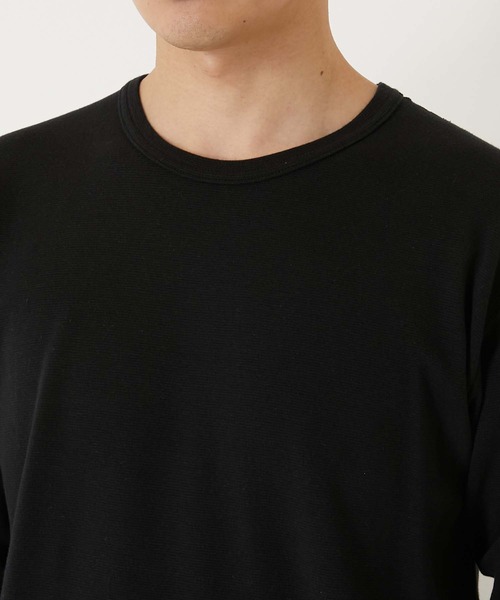 HOLLYWOOD RANCH MARKET(ハリウッドランチマーケット)の「ストレッチフライス コンフォータブル ロングスリーブ Tシャツ(Tシャツ/カットソー・メンズ・グレー/ホワイト/ダークネイビー/ブラック・SMALL/MEDIUM/LARGE/X-LARGE)」の21枚目の写真