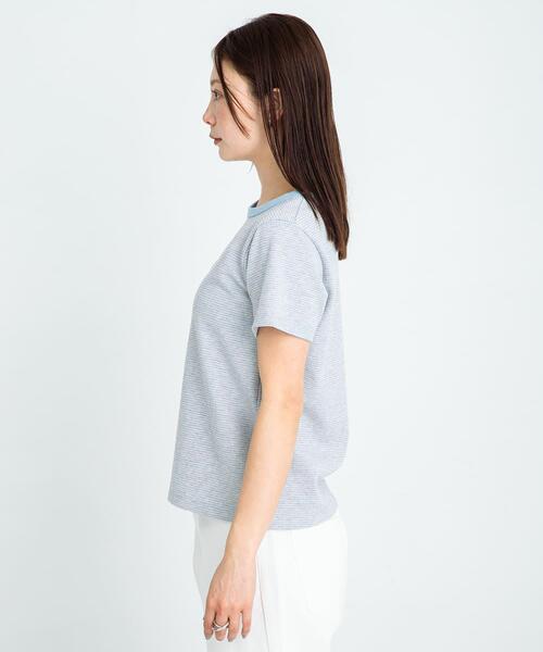 URBAN RESEARCH Sonny Label（アーバンリサーチサニーレーベル）の「JQベーシックコンパクトTシャツ（Tシャツ/カットソー・レディース・ブラック/ブルー系その他/グレー/ピンク・FREE）」の13枚目の写真