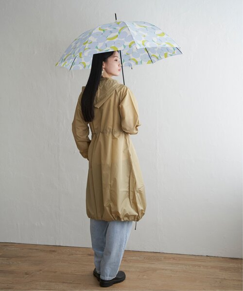 LBC（エルビーシー）の「【撥水】Wpc. ロングモッズ レインコート（レインコート/ポンチョ・レディース・オリーブ/ベージュ/グレー・FREE）」の9枚目の写真