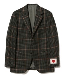 BEAMS F / ビームスエフ チェック ジャケット BEAMS F（ビームスF）FERLA ミックスファブリック チェック