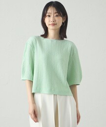 CAST: | 【1枚で着映える】ポコポコクロップドトップス(Tシャツ/カットソー)