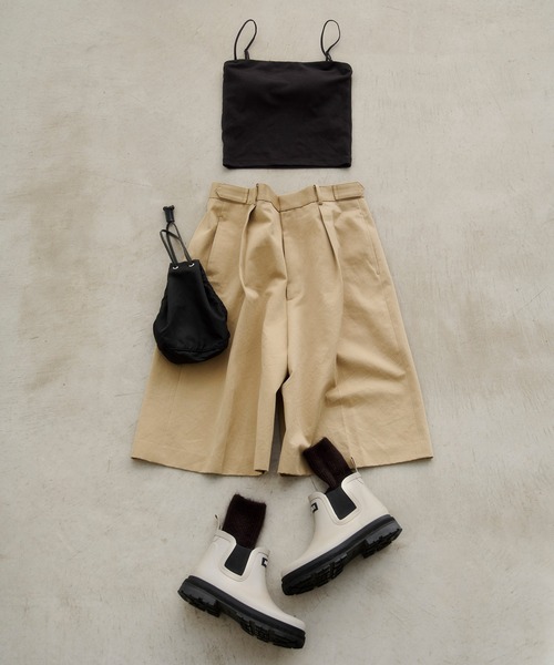 AMPHI(アンフィ)の「「ブラトップ」 カップ付きインナー ストラップ取り外し可(キャミソール・レディース・アイボリー/ブラック/ブラウン・L/M/S)」の19枚目の写真