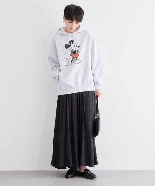 BARNYARDSTORM(バンヤードストーム)の「BARNYARDSTORM / ギャザーロングスカート / マシンウォッシャブル(スカート・レディース・ブラック/ブラウン・FREE)」の8枚目の写真