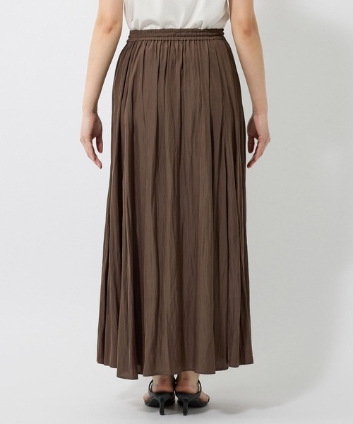 BARNYARDSTORM(バンヤードストーム)の「BARNYARDSTORM / ギャザーロングスカート / マシンウォッシャブル(スカート・レディース・ブラック/ブラウン・FREE)」の21枚目の写真