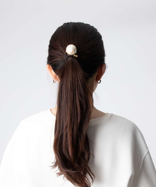 アレクサンドルドゥパリ　ハート　ヘアゴム　ポニー ALEXANDRE DE PARIS アレクサンドル ドゥ パリ ヘアゴム LES