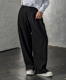+CLOSET（プラスクローゼット）の「クリンクル加工ワイドパンツ（その他パンツ）」