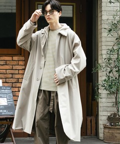 ジャケット・アウター KYOTO TSURIZOME COTTON BALMACAAN CO KYOTO