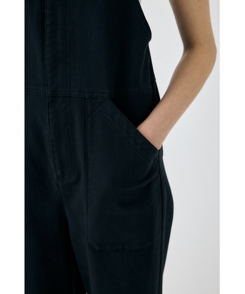 MOUSSY（マウジー）の「BELT SUSPENDER オーバーオール（つなぎ/オールインワン・レディース・ブラック/オフホワイト・1/2）」の13枚目の写真