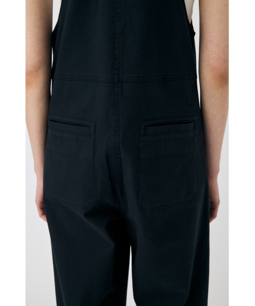 MOUSSY（マウジー）の「BELT SUSPENDER オーバーオール（つなぎ/オールインワン・レディース・ブラック/オフホワイト・1/2）」の11枚目の写真