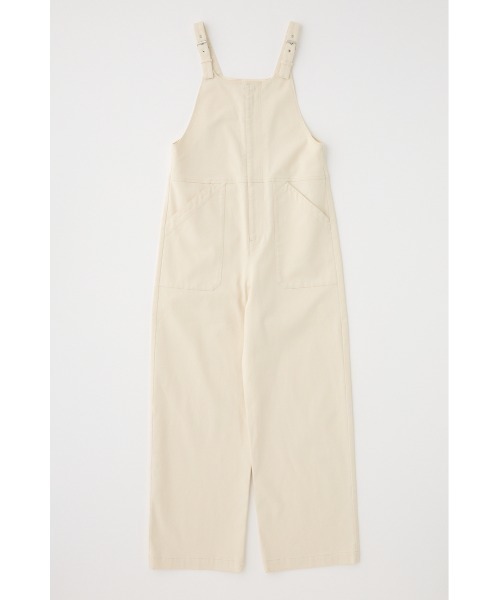 MOUSSY（マウジー）の「BELT SUSPENDER オーバーオール（つなぎ/オールインワン・レディース・ブラック/オフホワイト・1/2）」の3枚目の写真