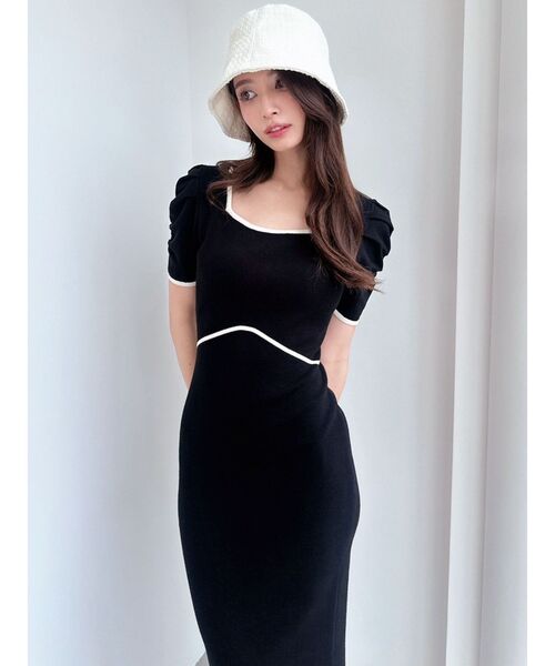 RESEXXY（リゼクシー）の「ツイードバケットハット（ハット・レディース・ホワイト/ブラック・FREE）」の5枚目の写真