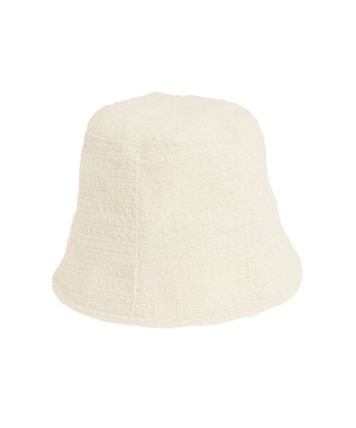 RESEXXY（リゼクシー）の「ツイードバケットハット（ハット・レディース・ホワイト/ブラック・FREE）」の13枚目の写真