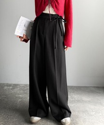 NBB WEEKEND ブラックラインパンツ　サイズ１　新品タグ付 サイドライントラックパンツ ワイドシルエット（フルレングス