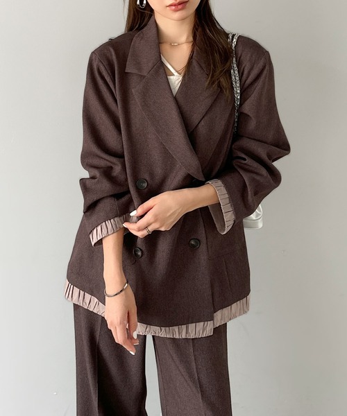 mily bilet(ミウィビレット)の「【mily bilet】26SS新色登場♪キレイ目ガーリーの大定番◎コーデに映えるこなれカラー♪リボン使いワイドスラックス(スラックス・レディース・ベージュ/ブラウン/ブラック/グレー系その他/アイボリー・LARGE/MEDIUM/SMALL/X-LARGE)」の15枚目の写真