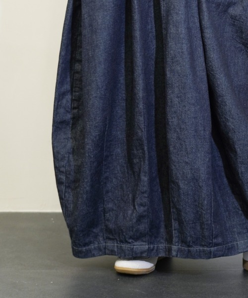 HARVESTY / ハーベスティー CIRCUS SKIRT DENIM ONE-WASH